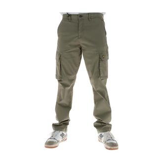Lyle & Scott Straight Trousers, male, Green, Size: W34 Straight Trousers