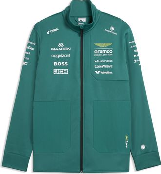Puma Giacca PUMA x ASTON MARTIN ARAMCO F1 TEAM Replica unisex, Accessori, Verde, 3XL