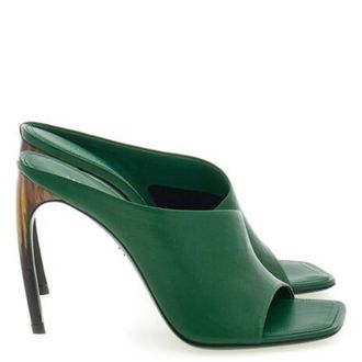 Ferragamo Nymphe X5 Nappa Leather Sandals, Size 8 B