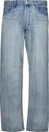 Auralee Hombre, Vaqueros, Azul, Talla: W30