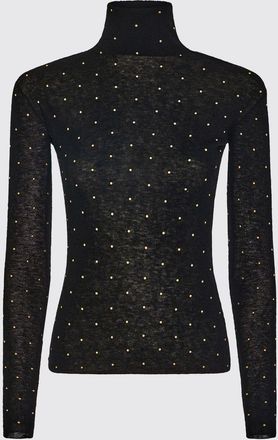Paco Rabanne Maglia a dolcevita in lana Rabanne con strass