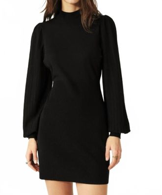 BA&SH Stella Dress In Noir