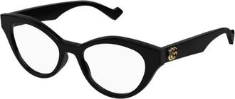 Gucci Authentieke bril met topservice - Dames - Brillen - Zwart - 51 MM - Accessoires