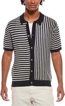 Onia Linen Button Up Sweater