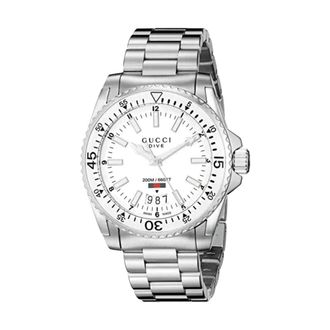 Gucci Duikhorloge - Heren - Horloges - Grijs - ONE Size - Accessoires