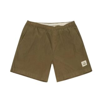 C.P. Company Eco Chrome R Swimshorts - male - C.P. Company - Beachwear - Green - XL - Swimwear