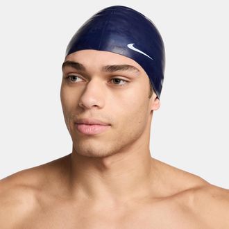 Nike Unisex Swim Silicone Cap in Blue | 93060-440