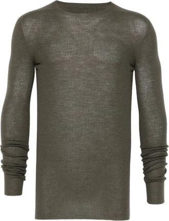 Rick Owens Ribbed Wool Sweater