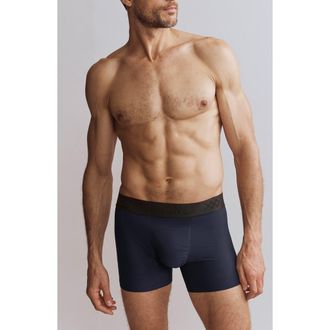 Rhone Active C.O.R. 4-Inch Performance Boxer Trunks in True Navy at Nordstrom, Size Xx-Large