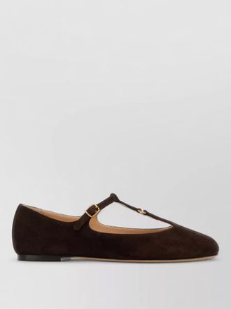 Chlo&eacute; leather marcie ballerina shoes
