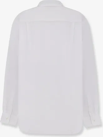 Dries Van Noten Womens Cotton Shirt Cheers White