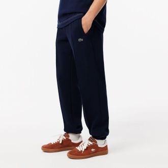 Lacoste Heren Lacoste Regular Fit Piqué Sweatbroek in Navy