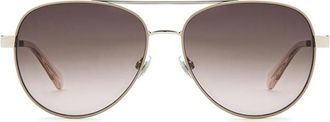 Fossil FOS 3178/G/S Asian Fit FG4/HA Womens Sunglasses Brown Size 58