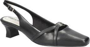 Easy Street Ridley Kitten Heel Slingback Pump in Black at Nordstrom Rack, Size 8.5