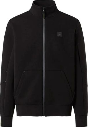 North Sails Hoodies & sweatvesten, Heren, Zwart, L, Katoen, Scuba Zip Sweater