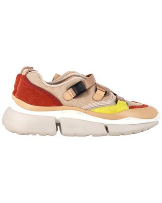 Chlo&eacute; Womens Polyester Sonnie Sneaker (Authentic Pre-Loved)