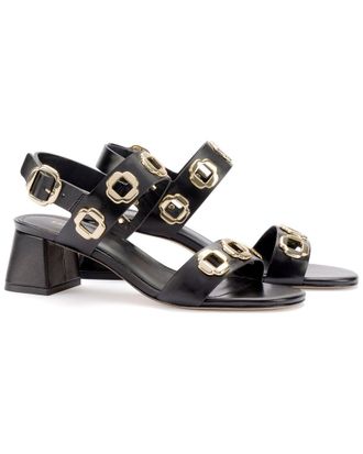Larroude Larroudé Milan Leather Sandal