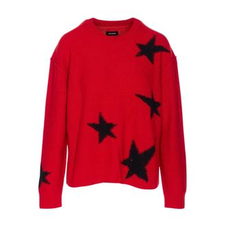 Zadig&Voltaire Maglione Markuz in cashmere - - Knitwear - Donna - Rosso - S