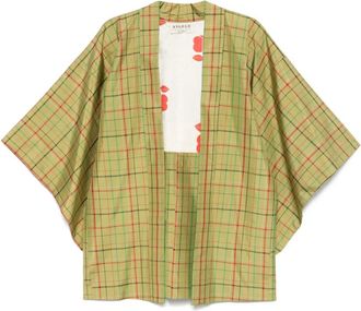 A.N.G.E.L.O. Vintage Cult Giacca a quadri Pre-owned anni 70 - Verde