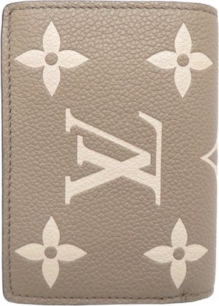 Louis Vuitton Beige Monogram Empreinte Wallet (Bi-Fold) (Pre-Owned)