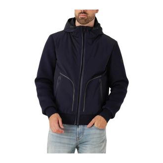 Peuterey Heren, Sport, Blauw, Maat: S Viscose