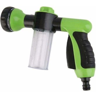 OEM Pistola A Spruzzo Per Tubo Flessibile Con Contenitore Per Sapone O Fertilizzante - Idropulitrice - Accessori Per Irrigazione - 8 Modalit&agrave; Di Irrigazio