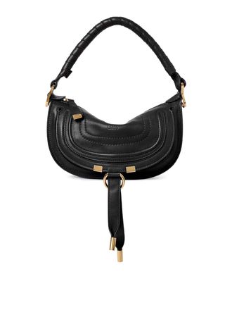 Chlo&eacute; Mini Marcie Shoulder Bag In Soft Leather