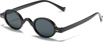 Generic Mens And Womens Outdoor Vacation Decorative Sunglasses(Black)