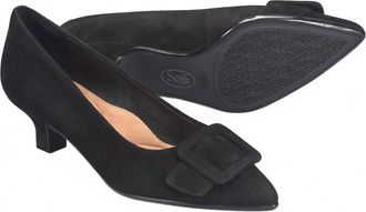 S&ouml;fft Womens Sadie Buckle Ornament Pumps In Black