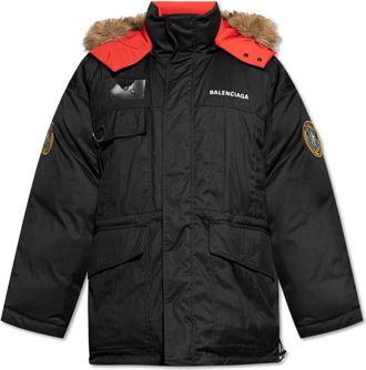 Balenciaga Jassen, Heren, Zwart, L, Leer, Omkeerbaar geïsoleerd jack