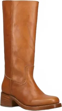 Frye Womens Campus 14L Heeled Boot In Saddle