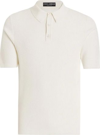 Dolce & Gabbana Polo a maniche corte - Bianco