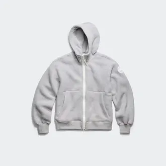 Canada Goose Blouson aviateur Chilliwack en molleton White Label (Hommes, Silverbirch Heather, TTG)