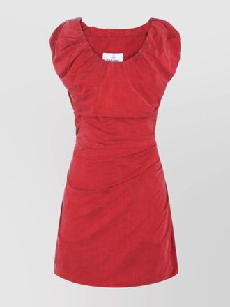 Vivienne Westwood cupro sleeveless slim-fit mini dress