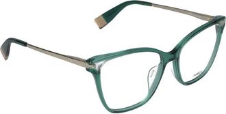 Furla Sunglasses Furla Vfu581 0998 Verde Trasparente Lucido /16/135
