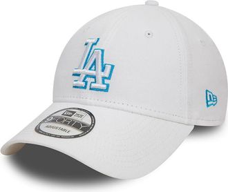New Era Mens 9Forty Cap LA White/Blue One Size