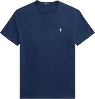 Polo Ralph Lauren T-shirt met borduurwerk en ronde hals - Blauw