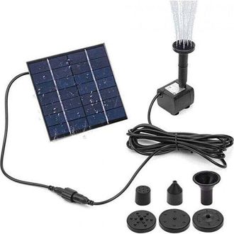 OEM Mini Bomba Solar Para Fuente, Bomba De Agua Solar, Kit De Panel De Alimentaci&oacute;n, Bomba De Agua Con Panel Solar Para Piscina De Jard&iacute;n