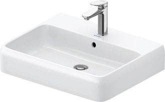 Duravit Duravit - Lavabo Sobre Encimera Qatego, 600x470mm, Con Rebosadero