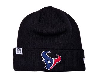 New Era Houston Texans NFL Loop Label Knit Black Beanie