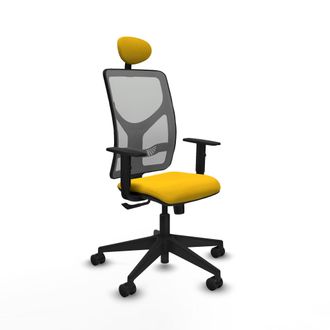 Piqueras y Crespo Silla De Oficina Con Cabecero Motilla Piqueras Y Crespo 1d066n1 Amarillo
