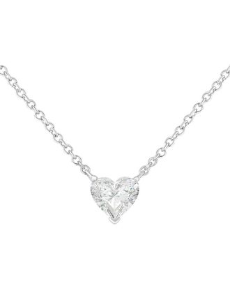House of Brilliance Haus Of Brilliance 14K 0.25 Ct. Tw. Lab-Grown Diamond Pendant Necklace