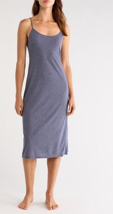 Natori Delight Nightgown in Heather Night Blue at Nordstrom, Size X-Small