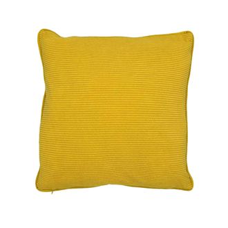 Lewis's Cotswold Cord Cushion - Mustard Yellow | TJ Hughes