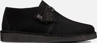 Clarks Mens Clarks Originals Desert Trek Casual Shoe Black Suede - Size: 9/43