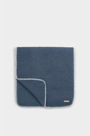 Katie Loxton Whipstitch Scarf in Navy at Nordstrom