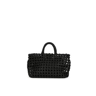 PLINIO VISONA Shopping Bag Regina - Dames - Tassen - Zwart - Maat: ONE Size Zijde