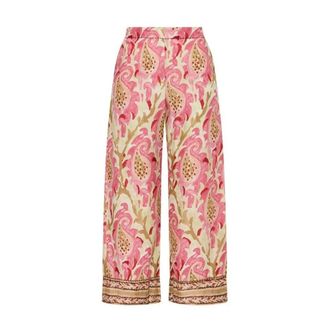 Maliparmi Maliparmi, Dames, Broeken, Veelkleurig, Maat: 2XL Viscose
