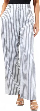 Sugarlips Arlah Pleated Pants In Striped