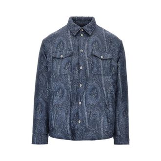 Etro Nylon oveshirt with Paisley print Man XL